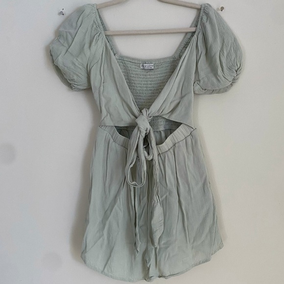 Mint/Sage Green Romper - Picture 1 of 7